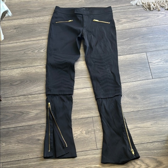 Vintage Gucci Tom Ford era black flare moto pants from 2004 - Picture 2 of 15